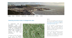Desktop Screenshot of creeveylab.org